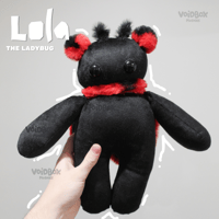 Image 1 of Lola the Ladybug Teddy - Handmade Plush