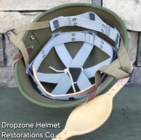 Image 1 of Repro WWII Hawley M2 Helmet liner Rayon Webbing. (B)