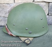 Image 6 of Repro WWII Hawley M2 Helmet liner Rayon Webbing. (B)