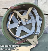 Image 7 of Repro WWII Hawley M2 Helmet liner Rayon Webbing. (B)