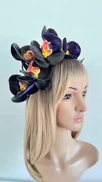 Image 4 of Black Orchid Headband