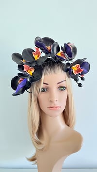 Image 1 of Black Orchid Headband