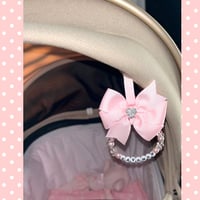 Image 5 of Personalised Pram Charm,Pale Pink Pram Charm,New Baby Girl Gift,Baby Shower Gift