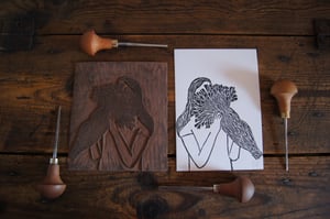 Atelier avancé de linogravure — gravure en couleurs — journée complète de 10h à 18h