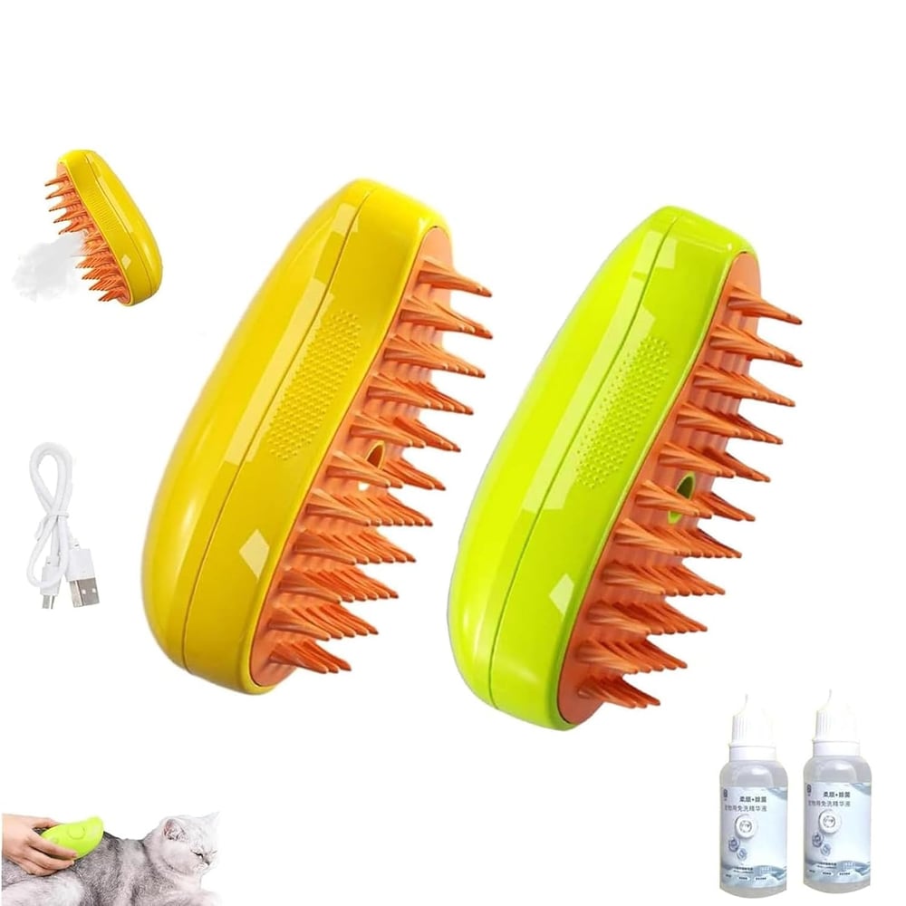 Image of 3-in-1 Cat Brush + Cleanser