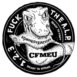 Image of CFMEU variants, 100 stickers