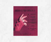 Image 1 of [PRINTS] Anguish Is For-Lover II Gig Poster - ALT