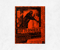 Image 1 of [PRINTS] Ode To Disorder Gig Poster - MAIN