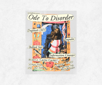 Image 1 of [PRINTS] Ode To Disorder Gig Poster - ALT