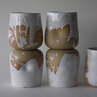 Image 1 of Tumblers | Dribbly Glossy White