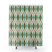 Image 1 of Starlite Diamond Aquarelle Shower Curtain