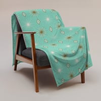 Image 2 of Starburst Aquarelle Lounge Throw Blanket