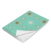 Image 1 of Starburst Aquarelle Lounge Throw Blanket