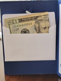 Image 6 of Reach for the Moon- money/gift card holder