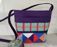 Image 1 of Purple Crossbody Bag 