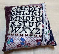 Image 2 of "Alphabet" Cross Stitch Pincushion