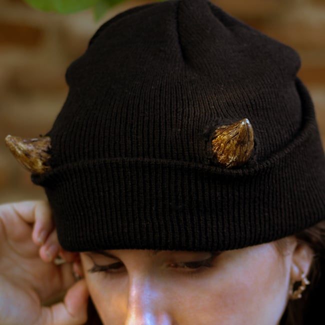 Gorros con cuernos