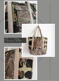 Image 2 of Edit Repurposed Military Garment Tote