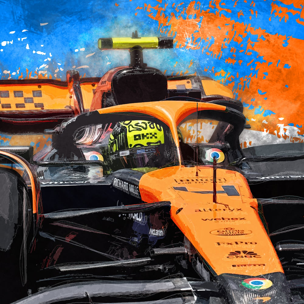 Image of Lando Norris Print