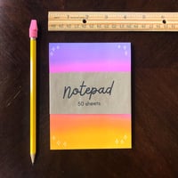Image 5 of Sunset Ombre Notepad