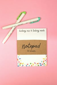 Image 3 of Kicking Ass & Taking Meds Notepad