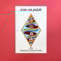 Image 2 of Rainbow Hands Iron-on Patch