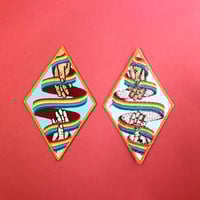 Image 4 of Rainbow Hands Iron-on Patch