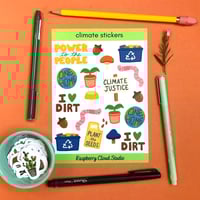 Image 1 of Climate Sticker Sheet
