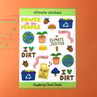 Image 2 of Climate Sticker Sheet