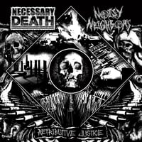 Image 1 of “Retributive Justice” Split 7” w/ Noisy Neighbors