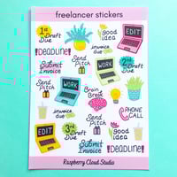 Image 4 of Freelancer Sticker Sheet
