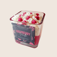 Image 1 of RASPBERRY VANILLA DESSERT CANDLE