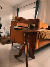 Wooden small coffee side table 
