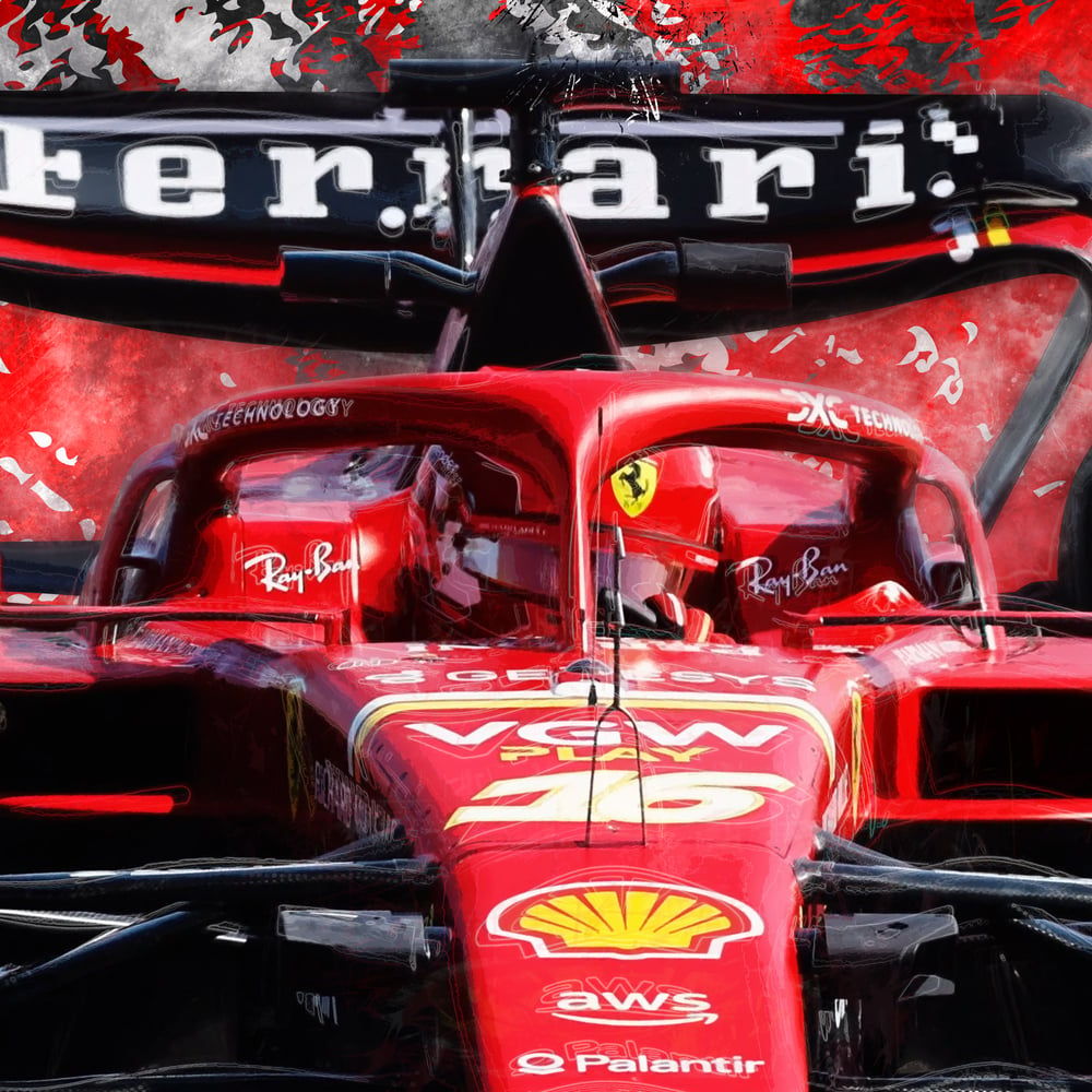 Image of Charles Leclerc Print