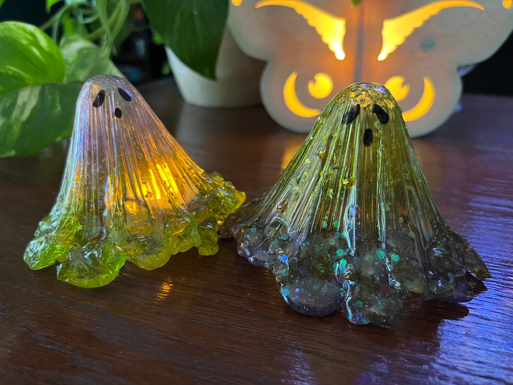 Image of Gloopyy Ghosties (LED Tealight Cover)