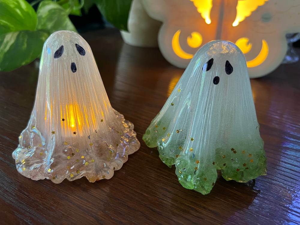 Image of Gloopyy Ghosties (LED Tealight Cover)