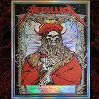 Image 1 of Official Metallica 5/29/24 Milan, Italy •  Epic Foil Variant Edition