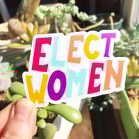 Image 2 of Elect Women Vinyl Sticker
