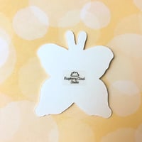 Image 3 of Fear No Man Butterfly Sticker