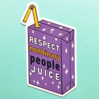 Image 1 of Nonbinary Juice Sticker