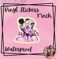Villain vinyl Sticker 
