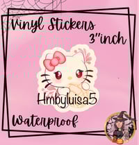 Kitty conchita Vinyl Sticker 