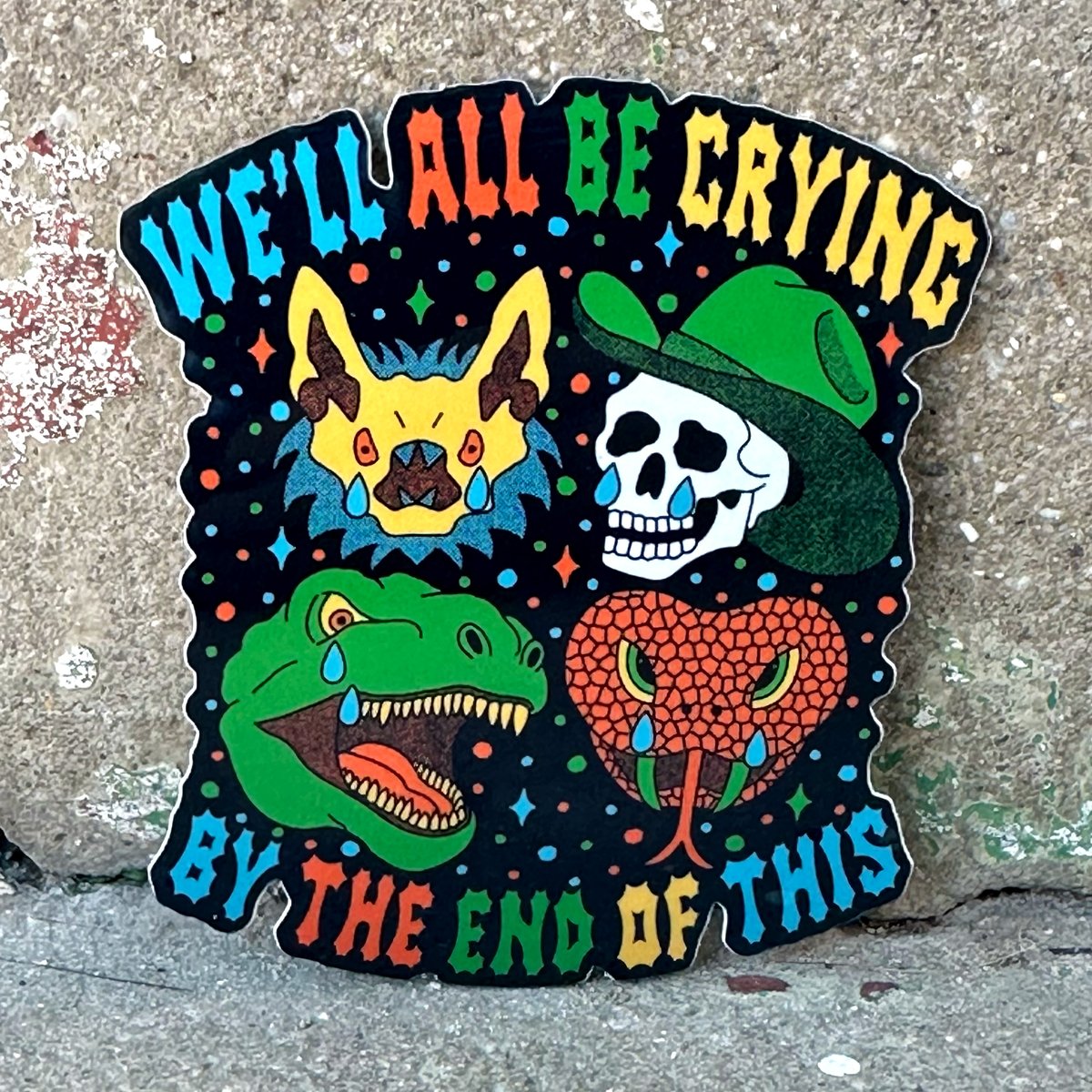 The End Sticker | Jos Par