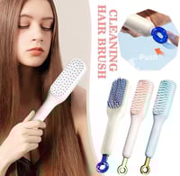 Snappo self cleaning hairbrush