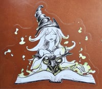 Image 2 of The Perfect Student Transparent Vinyl Sticker