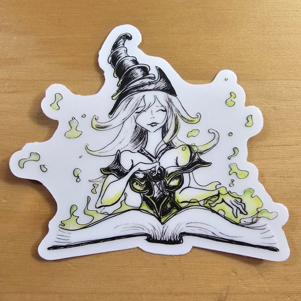 Image of The Perfect Student Transparent Vinyl Sticker