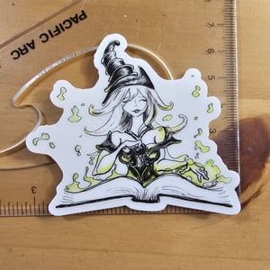 Image of The Perfect Student Transparent Vinyl Sticker