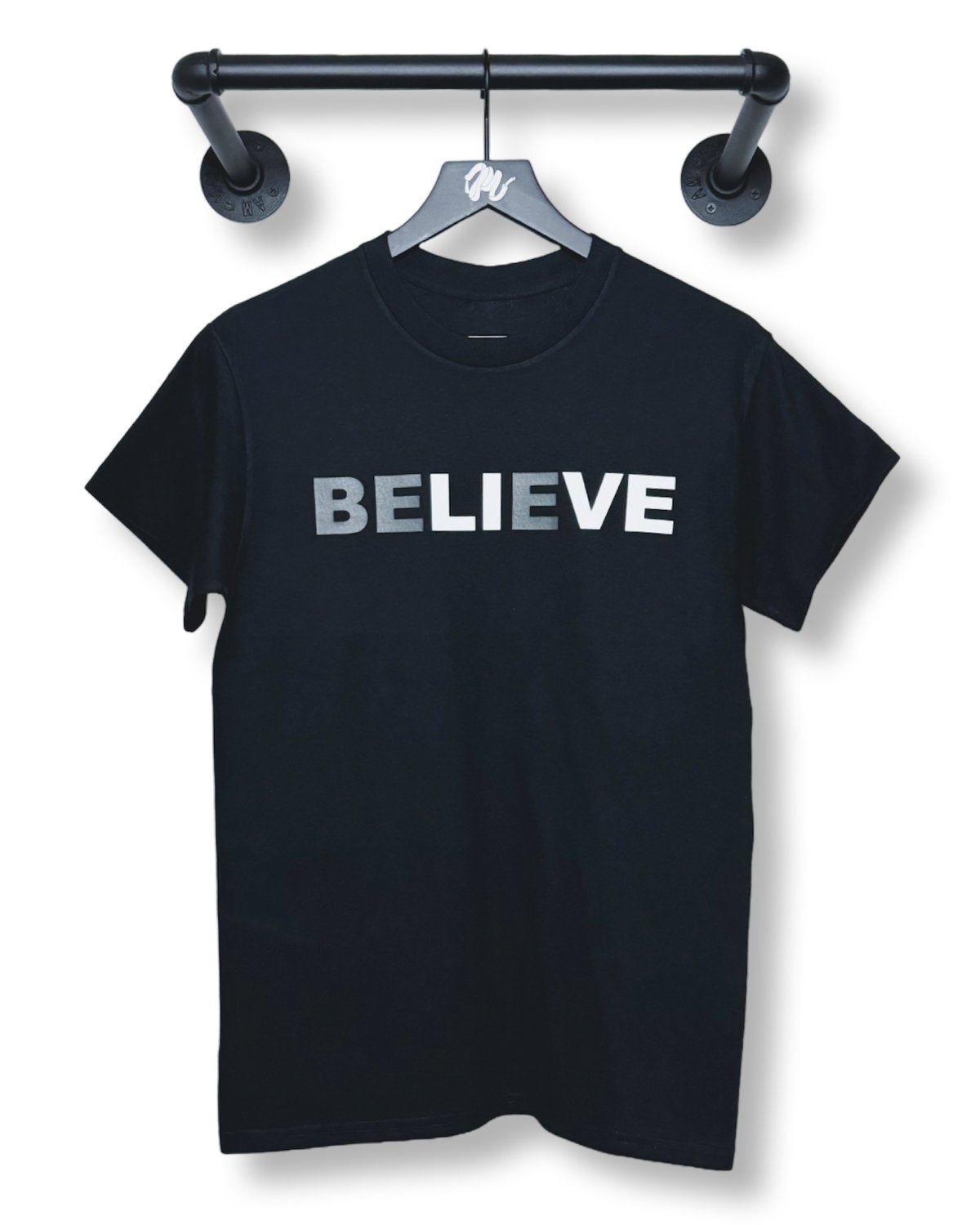 Image of Believe Tee-Black