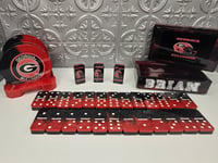 Image 2 of Custom Dominoes and Coaster set