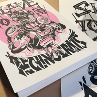 Image 3 of Slave to the Technocrats - Silkscreen Print